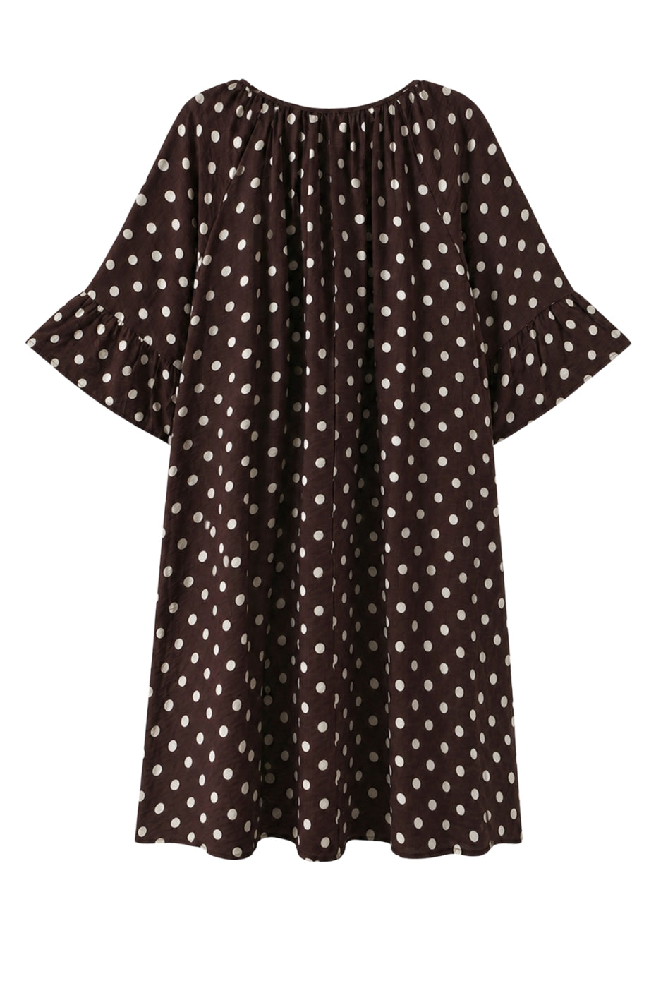 LUXZUZ // ONE TWO Venetia Dress Dress Dark Brown 7090