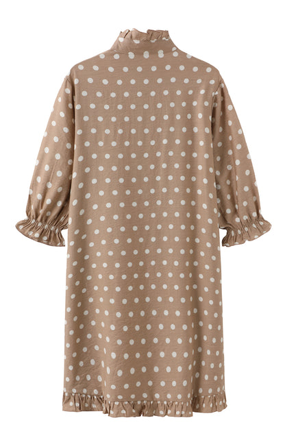 LUXZUZ // ONE TWO Verbido Dress Dress Cappuccino 7700