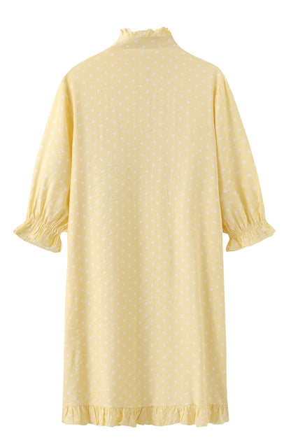 LUXZUZ // ONE TWO Verdo Dress Dress Soft Yellow 1029
