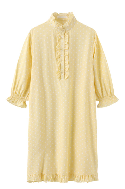 LUXZUZ // ONE TWO Verdo Dress Dress Soft Yellow 1029