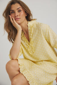Verdo Dress - Soft Yellow