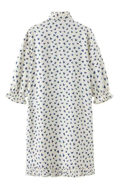 LUXZUZ // ONE TWO Verharto Dress Dress Dark Blue 5077