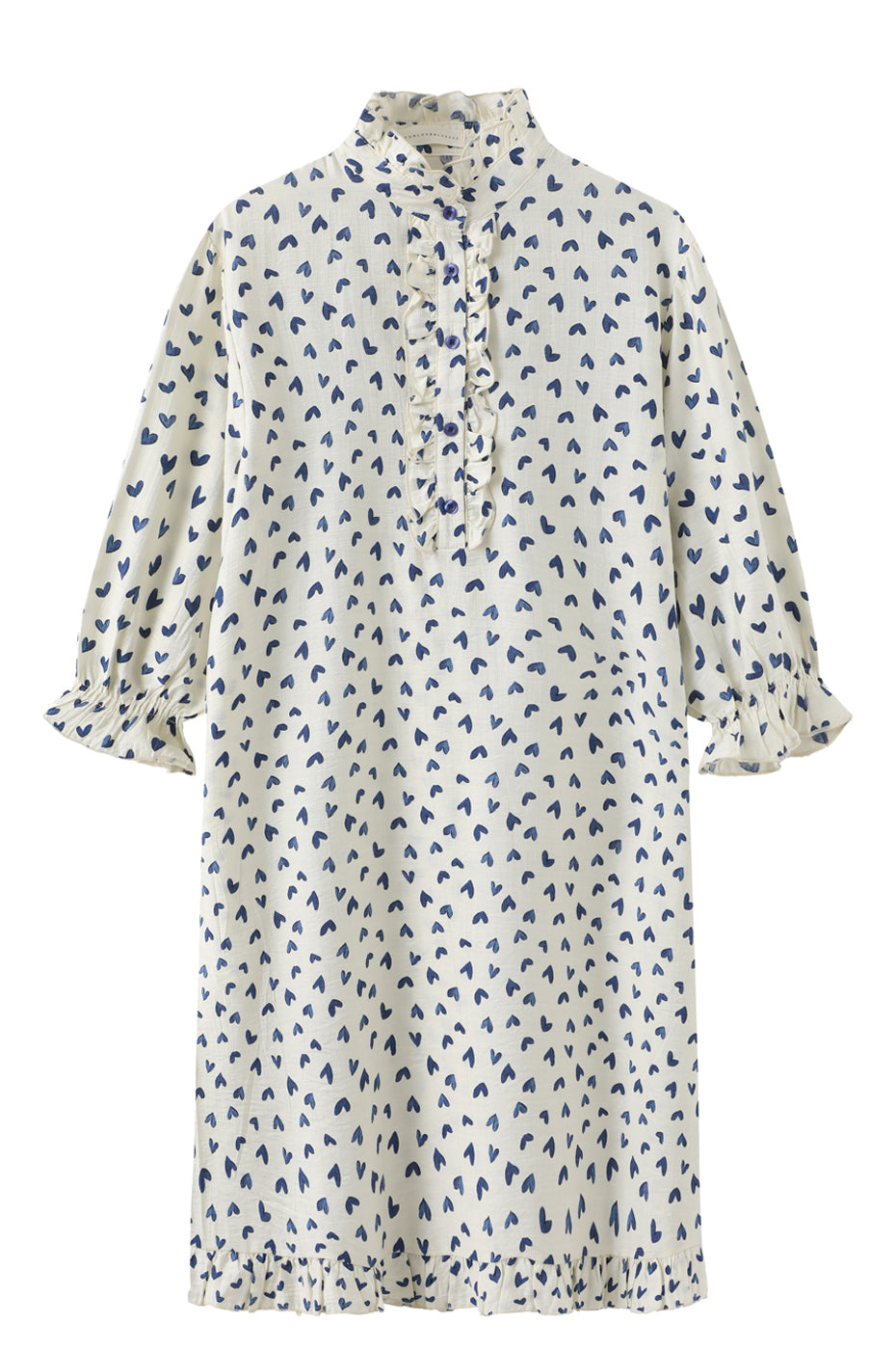 LUXZUZ // ONE TWO Verharto Dress Dress Dark Blue 5077