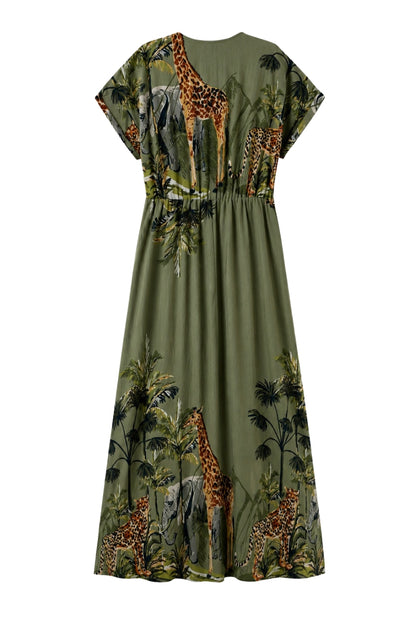 LUXZUZ // ONE TWO Via Dress Dress Green 6012