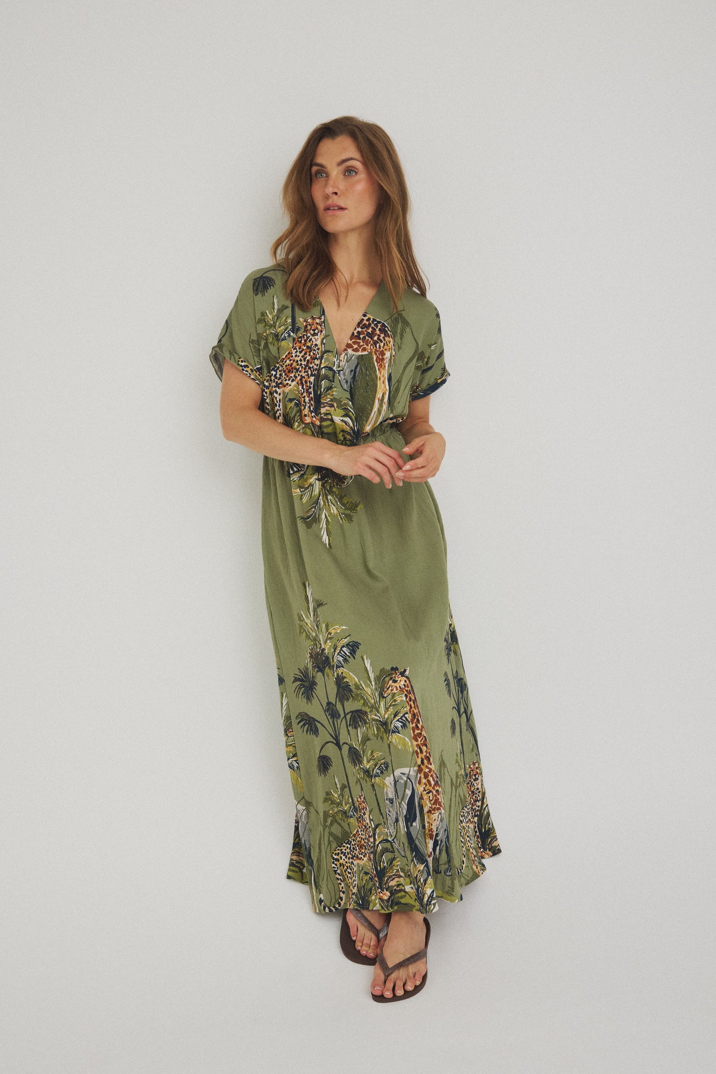 LUXZUZ // ONE TWO Via Dress Dress Green 6012