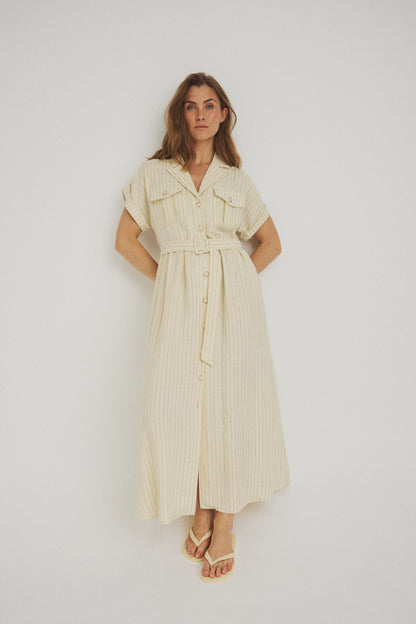 LUXZUZ // ONE TWO Viana Dress Dress Butter 1030