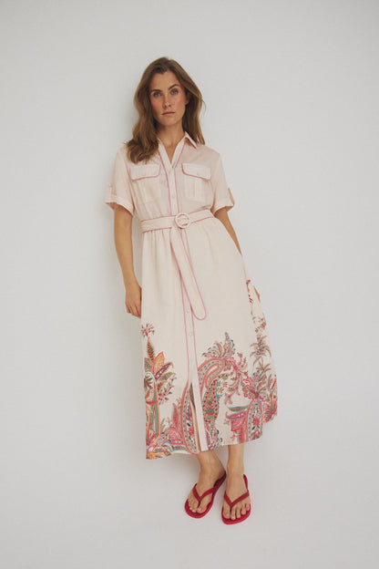 LUXZUZ // ONE TWO Vibe Dress Dress Lotus Flower 3080