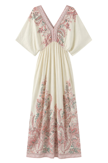 LUXZUZ // ONE TWO Vibecke Dress Dress Cream 7037