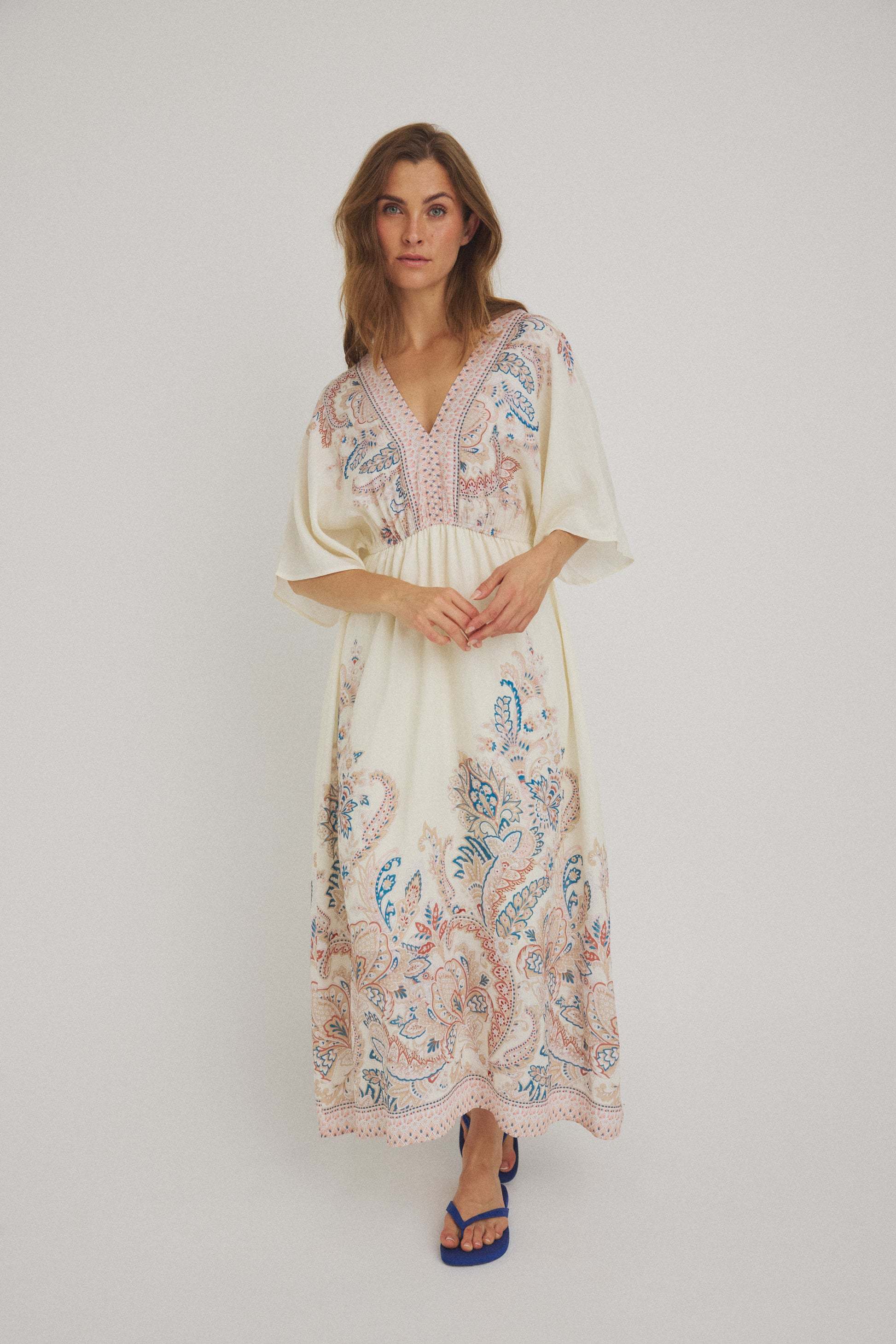 LUXZUZ // ONE TWO Vibecke Dress Dress Off White 7038