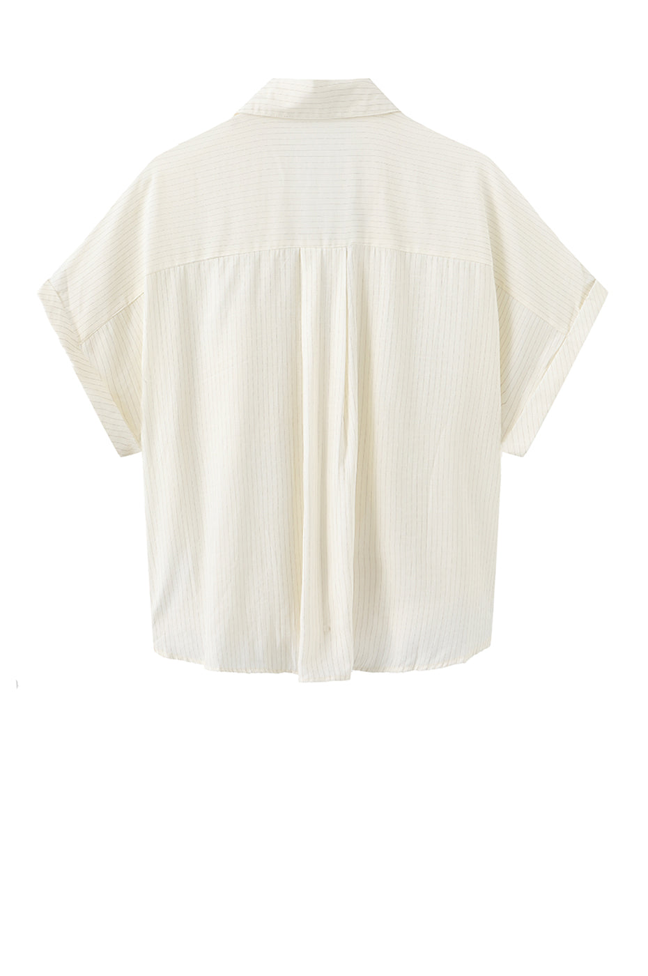 LUXZUZ // ONE TWO Viben Shirt Shirt Cream 7037