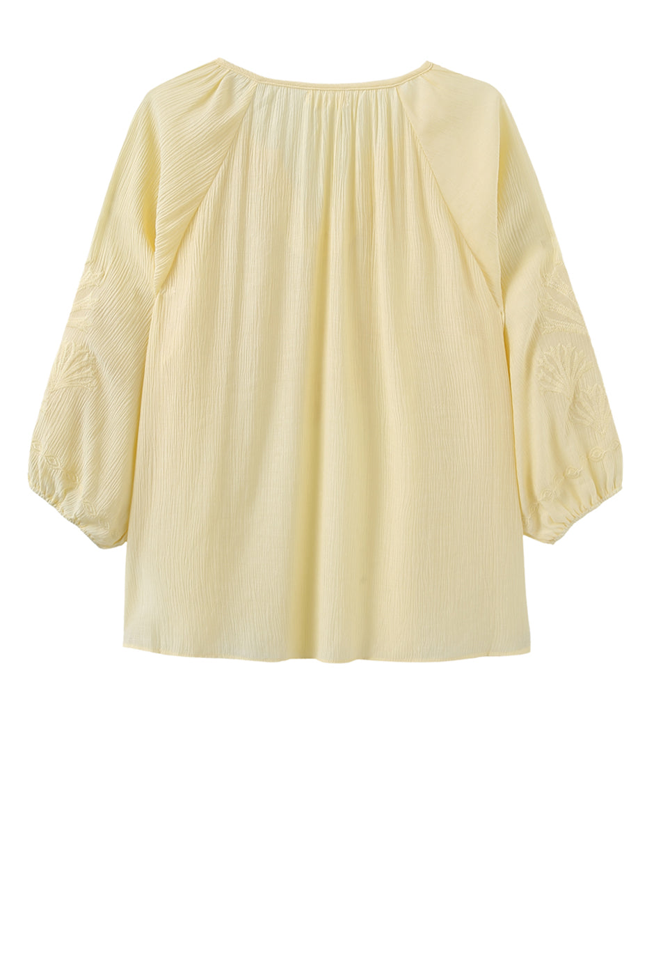 LUXZUZ // ONE TWO Vicky Blouse Blouse Soft Yellow 1029