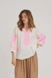 Viktoria Blouse - Pink
