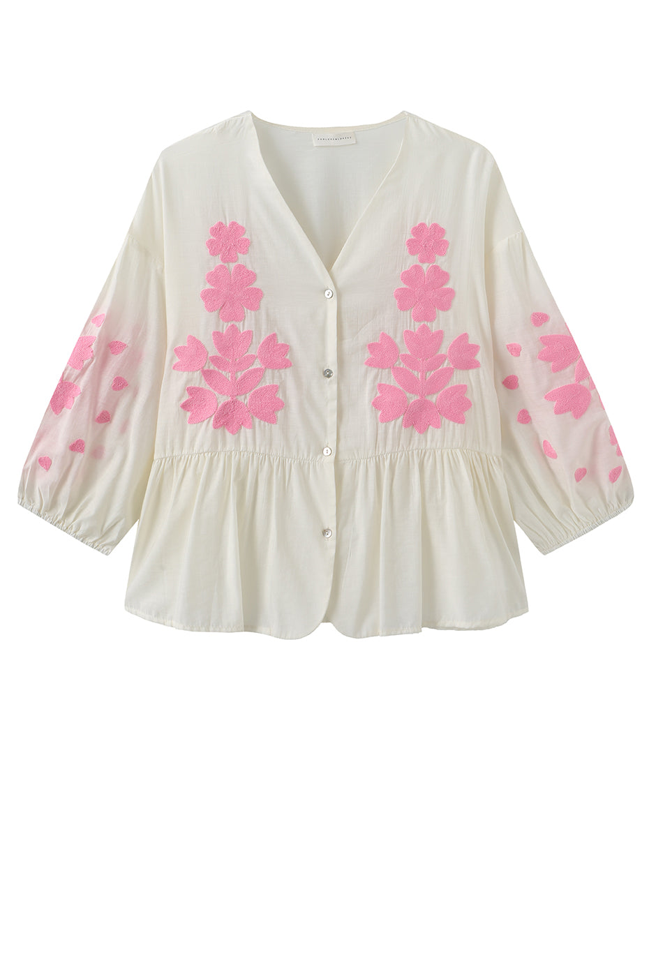 LUXZUZ // ONE TWO Vilda Shirt Shirt Pink 3020