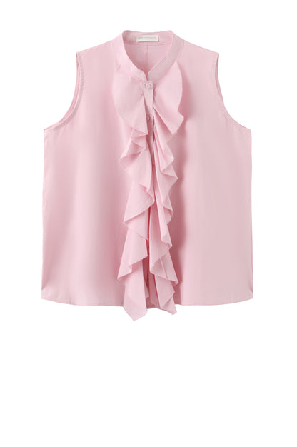 LUXZUZ // ONE TWO Vilhelma top Top Light Pink 3005