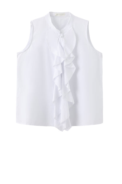 LUXZUZ // ONE TWO Vilhelma top Top White 9001