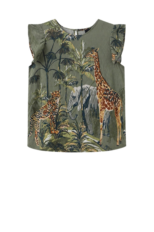 LUXZUZ // ONE TWO Vinca Top Top Green 6012