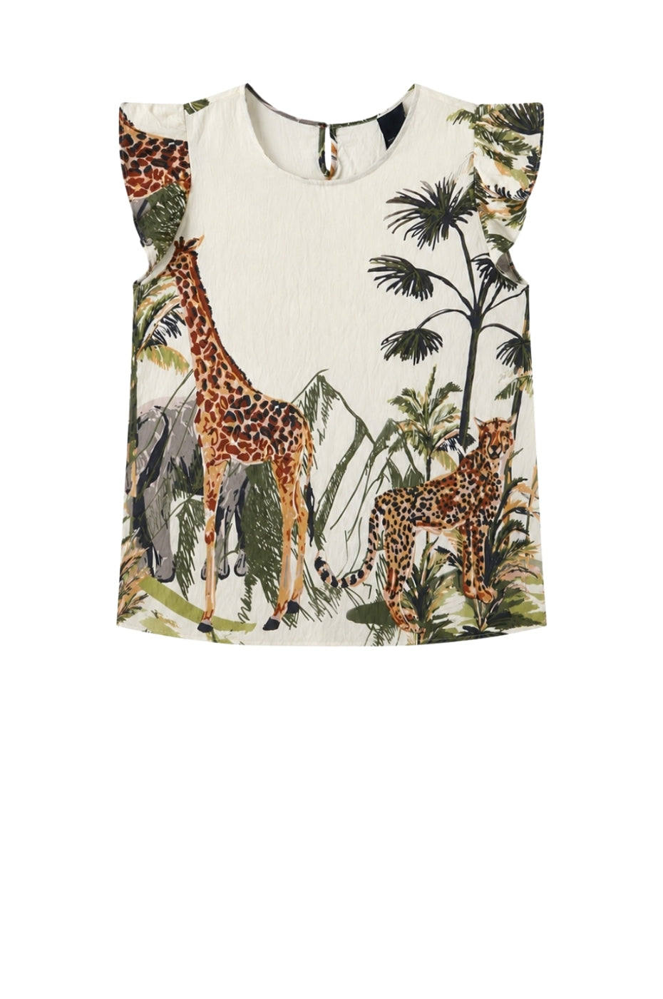 LUXZUZ // ONE TWO Vinca Top Top Off White 7038