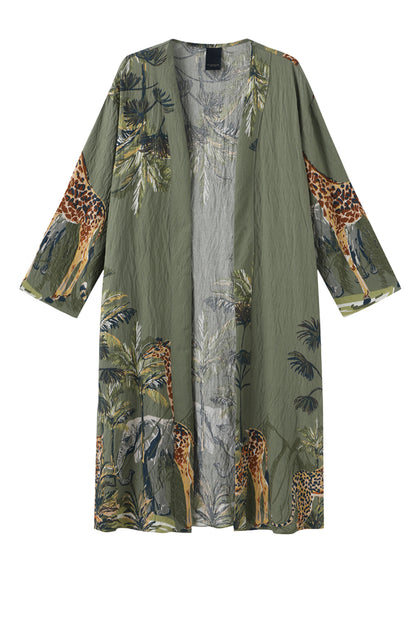 LUXZUZ // ONE TWO Vindie Cardigan Cardigan Green 6012