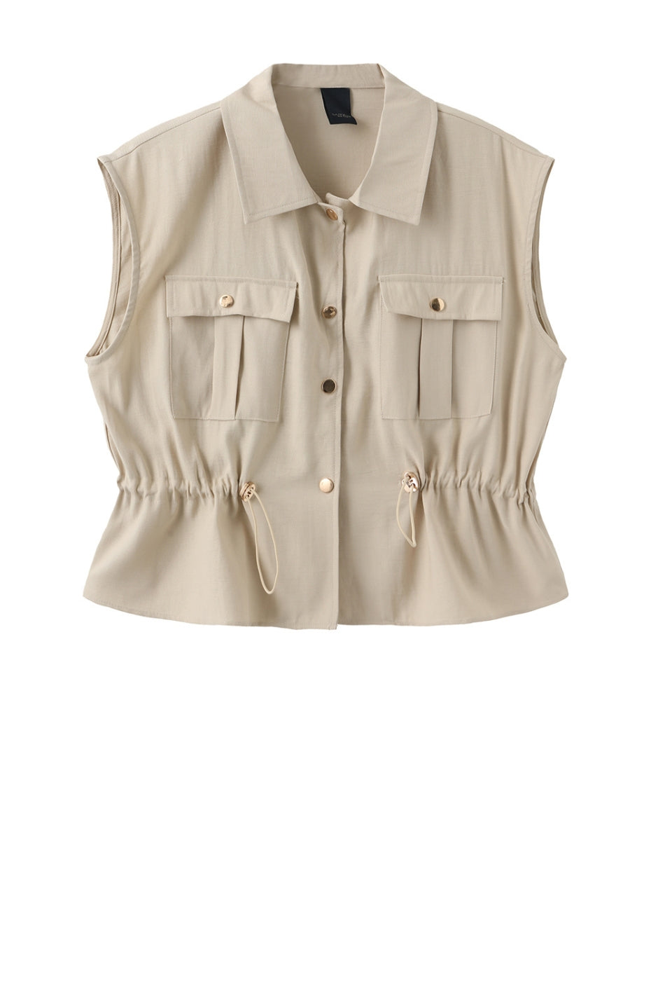 LUXZUZ // ONE TWO Vinifred Vest Vest Khaki 7036