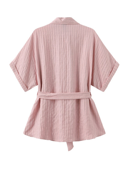 LUXZUZ // ONE TWO Viol Shirt Shirt Faded Pink 3054