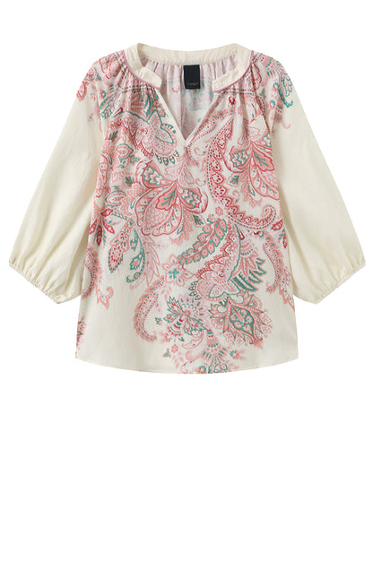 LUXZUZ // ONE TWO Violetta Blouse Blouse Cream 7037