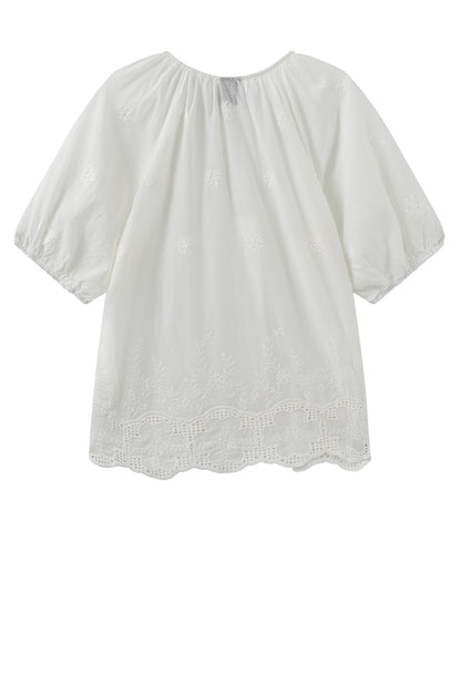 LUXZUZ // ONE TWO Vira Shirt Shirt Cream 7037