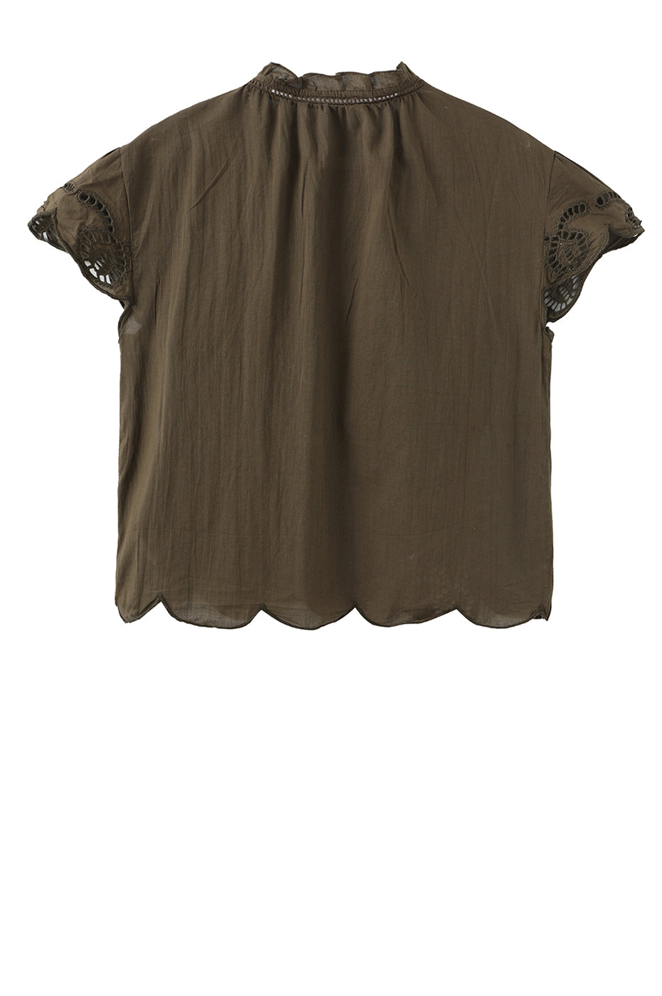 LUXZUZ // ONE TWO Vita Blouse Blouse Army Green 6330
