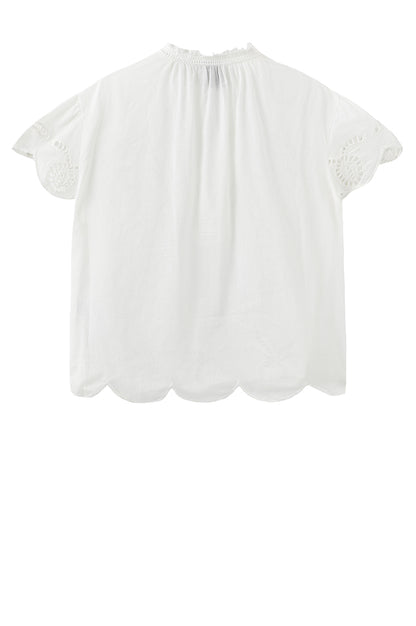 LUXZUZ // ONE TWO Vita Blouse Blouse Cream 7037