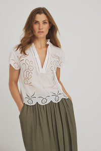 Vita Blouse - Cream
