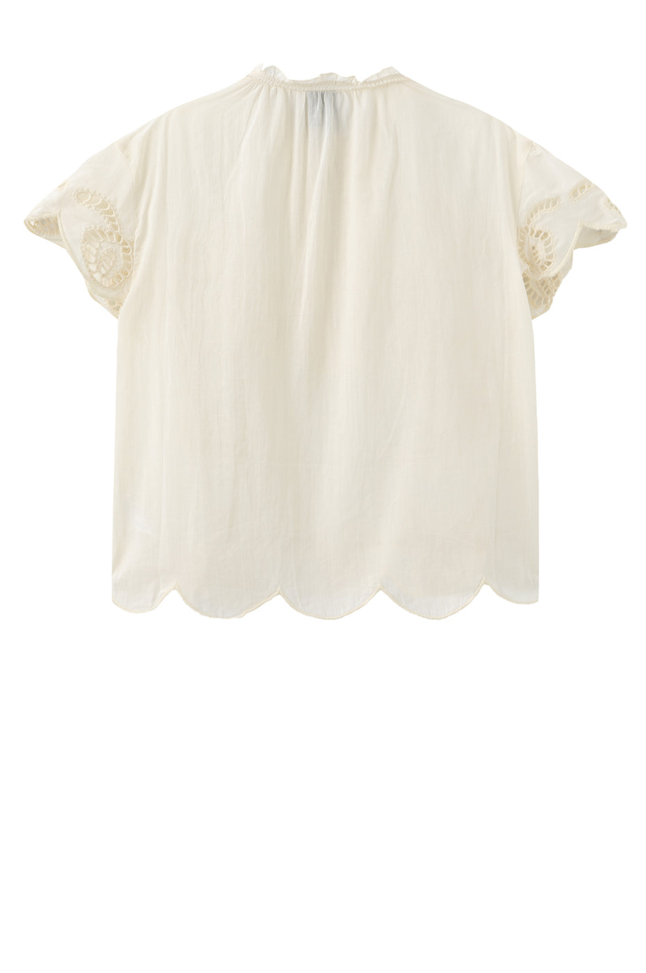 LUXZUZ // ONE TWO Vita Blouse Blouse Off White 7038