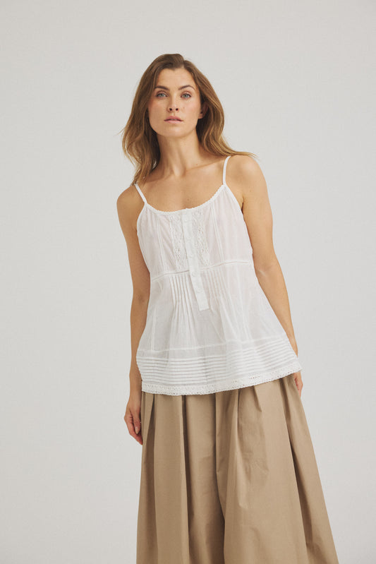 LUXZUZ // ONE TWO Viveca Top Top Cream 7037