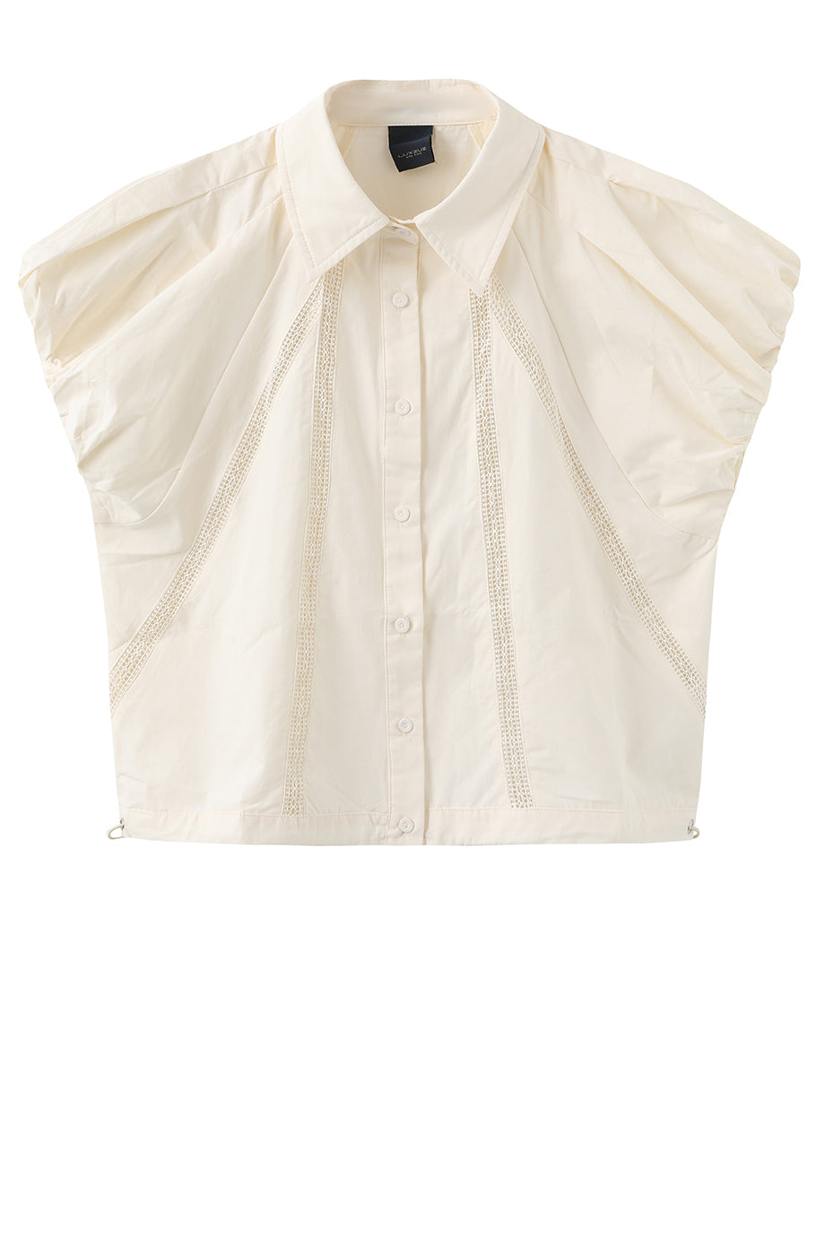 LUXZUZ // ONE TWO Vivette Shirt Shirt Off White 7038