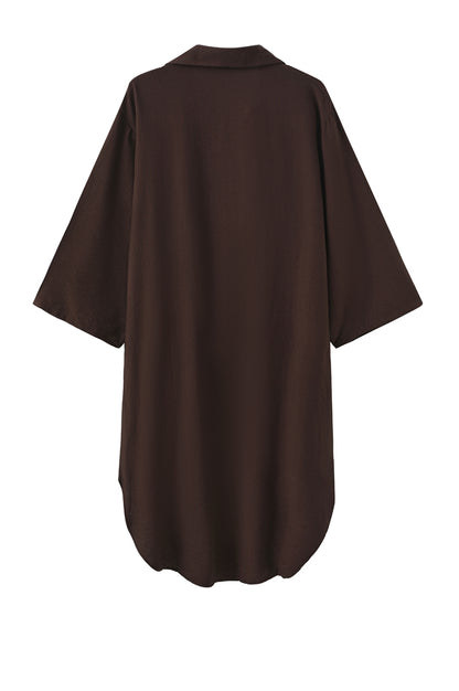 LUXZUZ // ONE TWO Wagna Dress Dress 799 Choco Lux