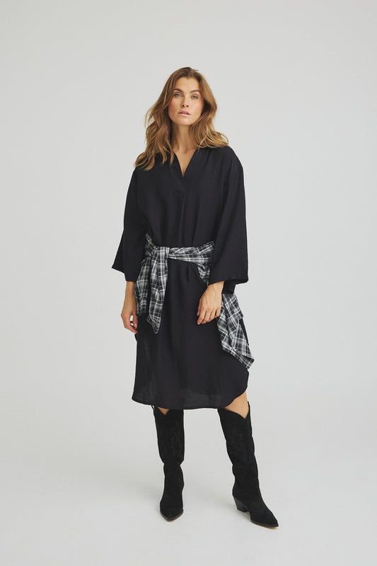 LUXZUZ // ONE TWO Wagna Dress Dress 999 Black