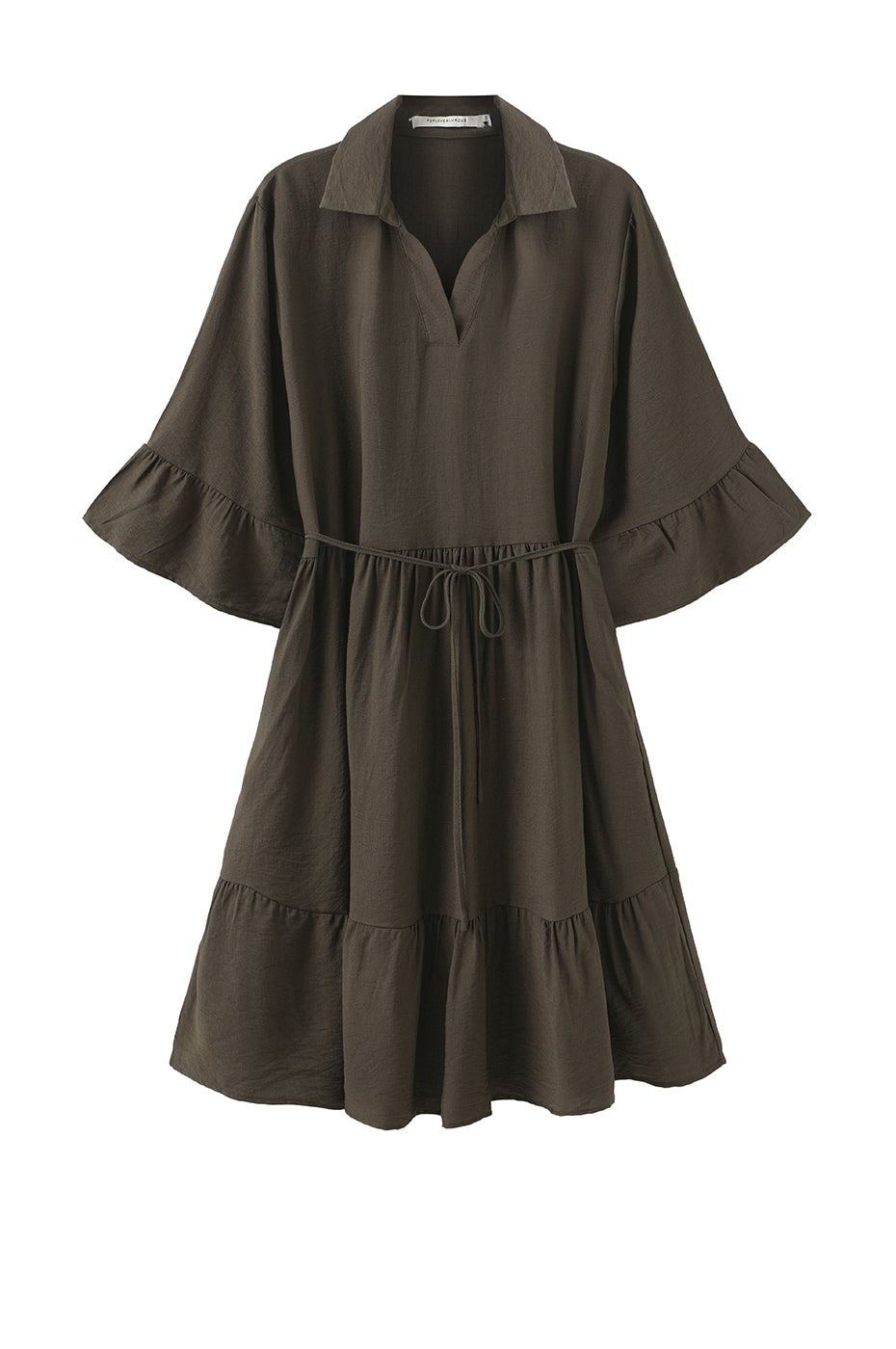 LUXZUZ // ONE TWO Walborg Dress Dress 633 Army