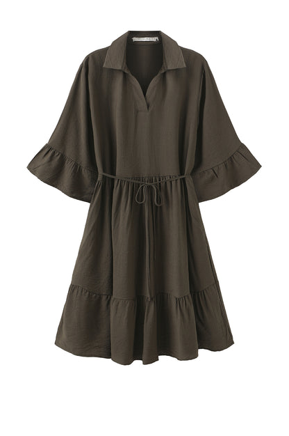 LUXZUZ // ONE TWO Walborg Dress Dress 633 Army