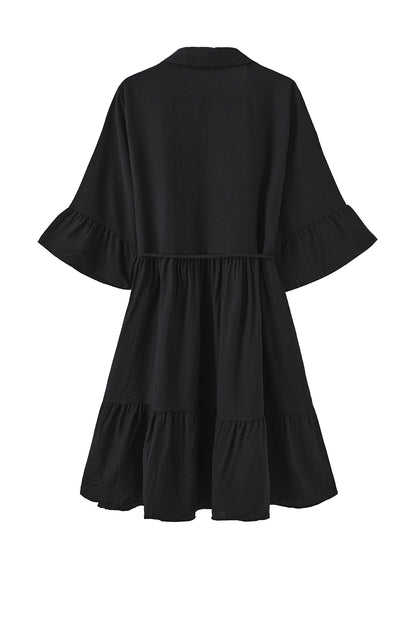 LUXZUZ // ONE TWO Walborg Dress Dress 999 Black