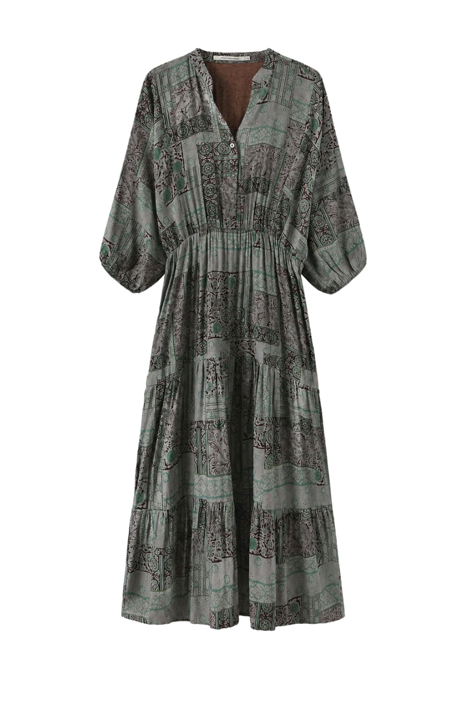 LUXZUZ // ONE TWO Walentine Dress Dress 672 Hedge Green