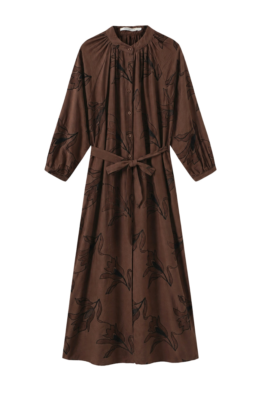 LUXZUZ // ONE TWO Walli Dress Dress 718 Suitcase Brown