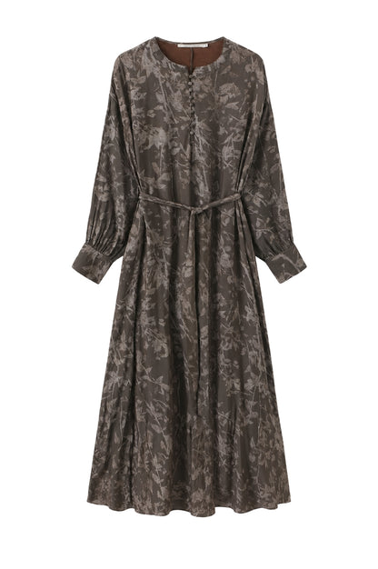 LUXZUZ // ONE TWO Wanda Dress Dress 731 Walnut