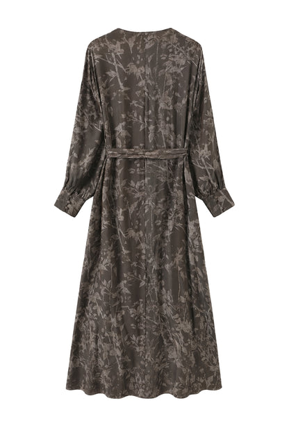 LUXZUZ // ONE TWO Wanda Dress Dress 731 Walnut