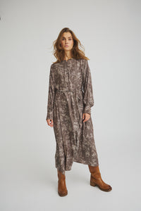 Wanda Dress - Walnut