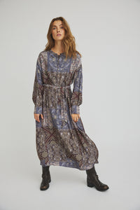 Wanda Dress - Oxblood