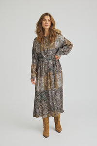 Wanda Dress - Green Olive