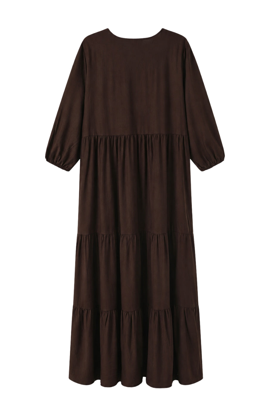 LUXZUZ // ONE TWO Warla Dress Dress 799 Choco Lux