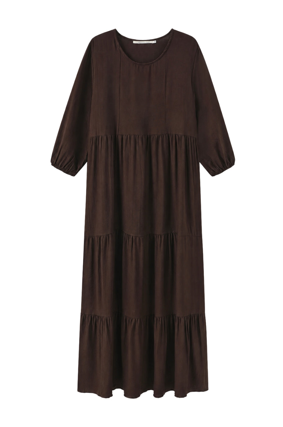LUXZUZ // ONE TWO Warla Dress Dress 799 Choco Lux