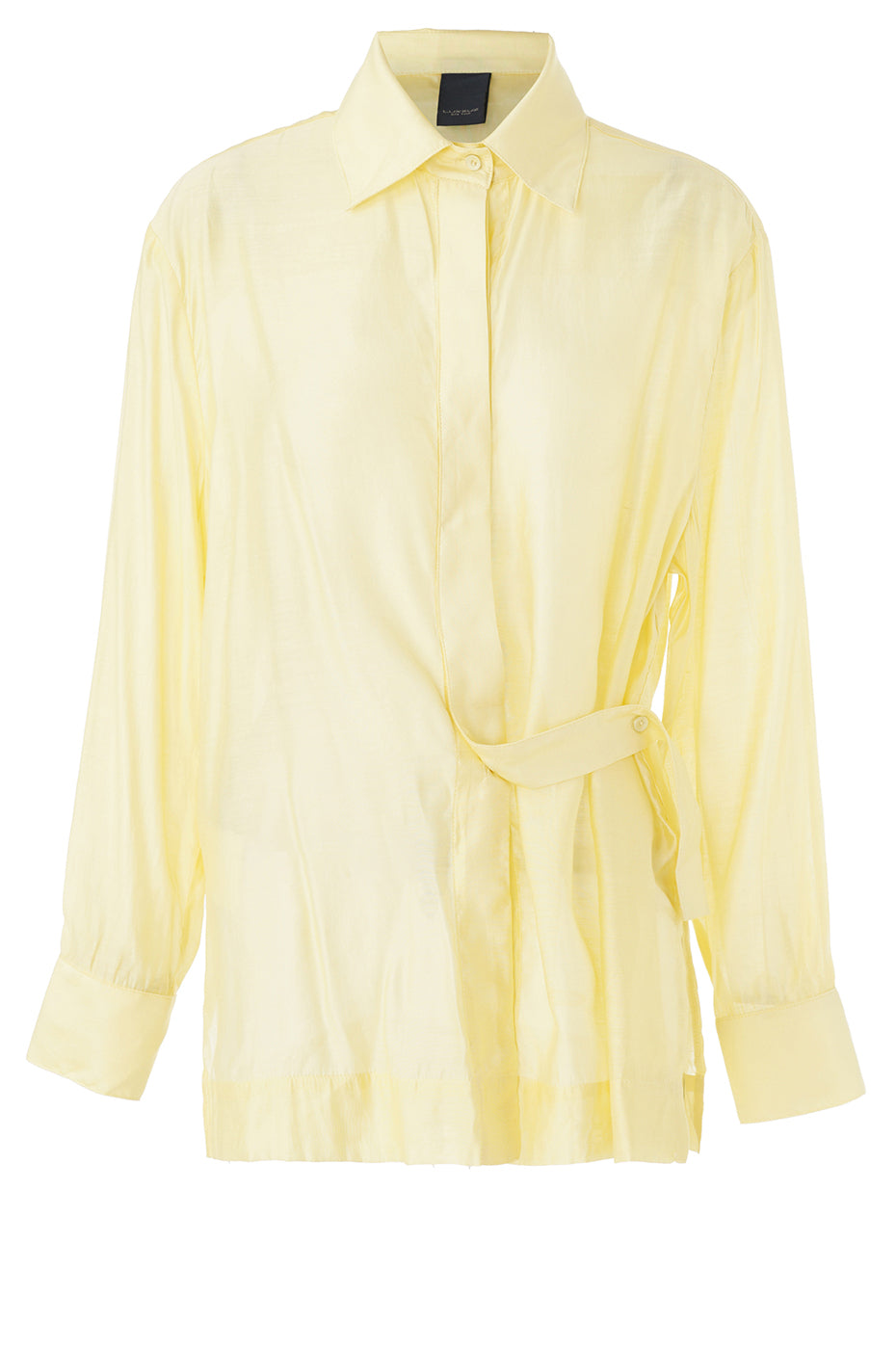 LUXZUZ // ONE TWO Wing Shirt Shirt 129 Pastel Yellow