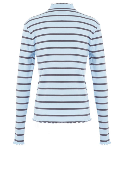 LUXZUZ // ONE TWO Wollenio T-Shirt T-Shirt 505 Sky blue