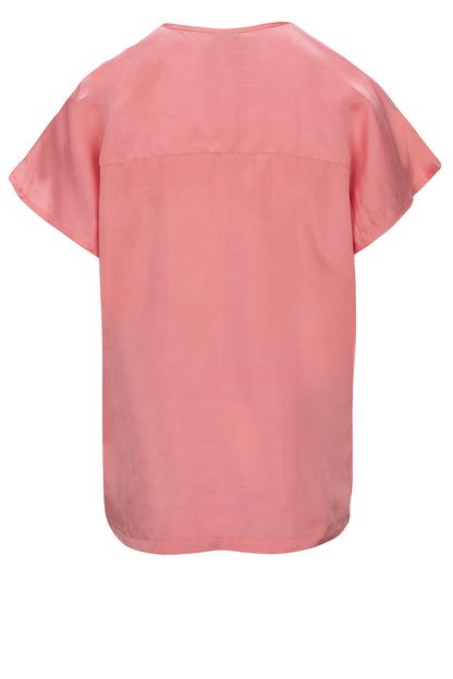 LUXZUZ // ONE TWO Zanello Blouse Blouse 331 Geranium Pink