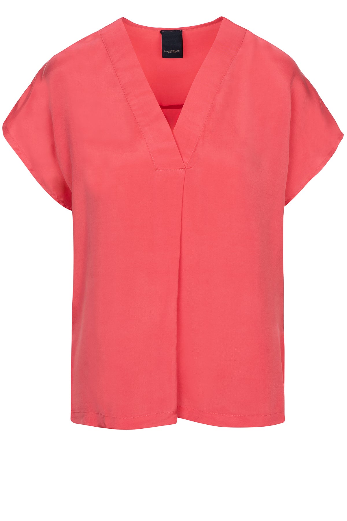 LUXZUZ // ONE TWO Zanello Blouse Blouse 350 Coral Red